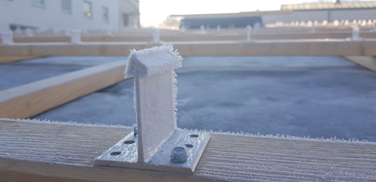 Wintereinflüsse Eiseskälte